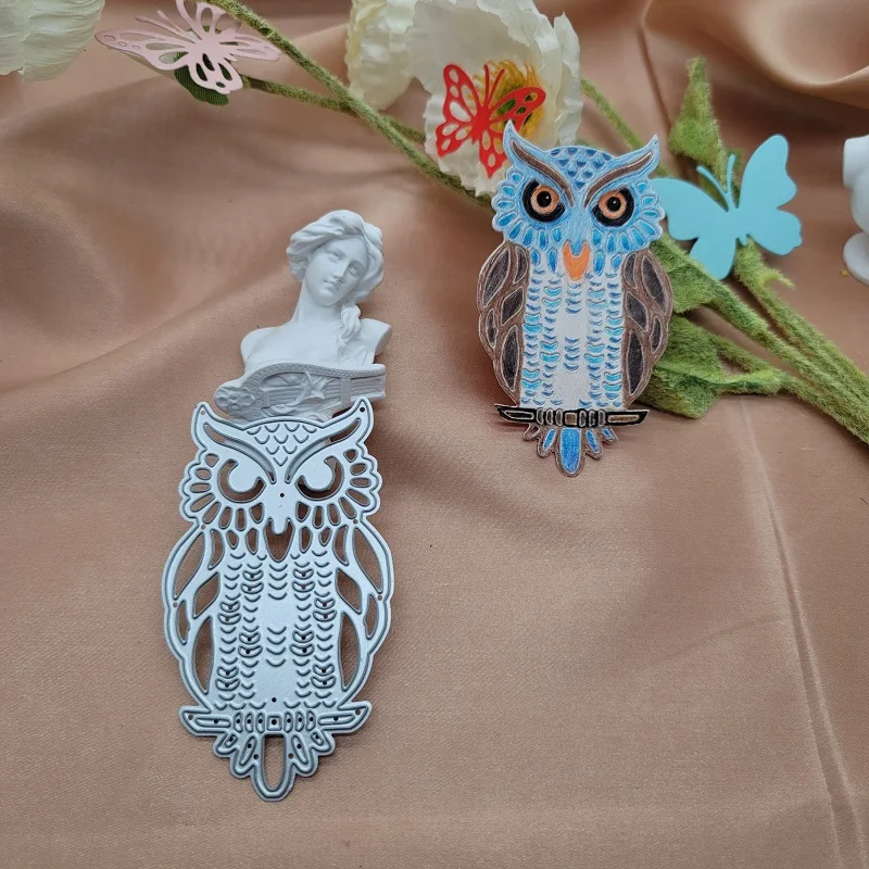 

Owl Metal Cutting Die Scrapbook Embossing Manual Cutting Die Album Card Cover Material DIY Handmade