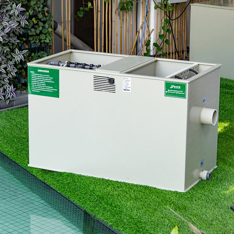 Qlozone рыбоводство расс аквакультура оборудование комби пруд фильтрующая система