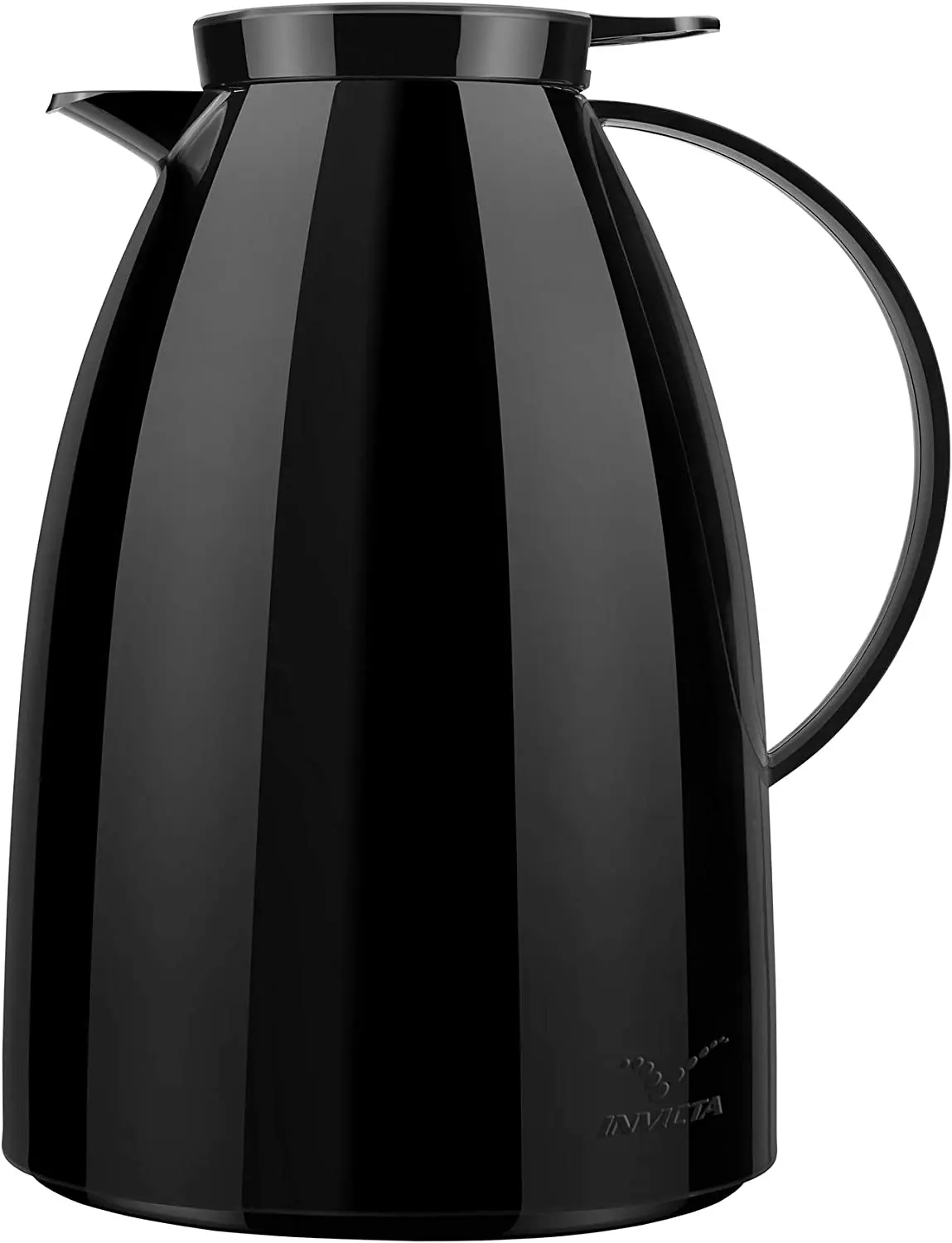 

Bule Viena com Gatilho, , Preto, 1L Pote de água com punho chaleira de água do refrigerador da grande capacidade