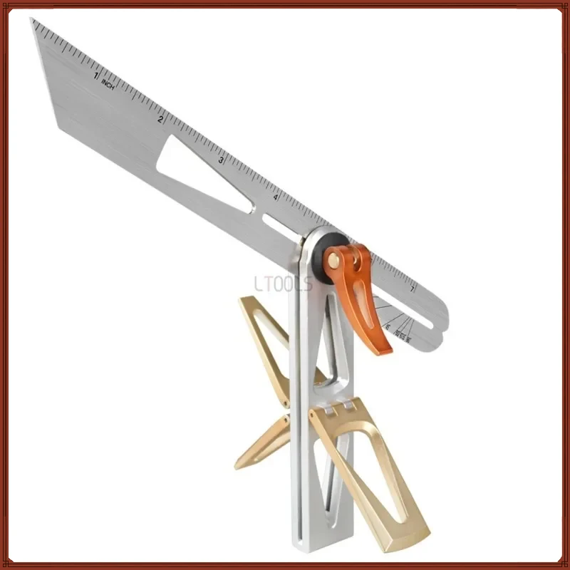 Линейка для деревообработки сверхмощная Т-образная многоугловая инструмент