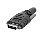 Camera Link Cable with HDR / SDR Male Straight  HIFLEX BLACK Robotic / C-Track cable to HDR / SDR Male Straight