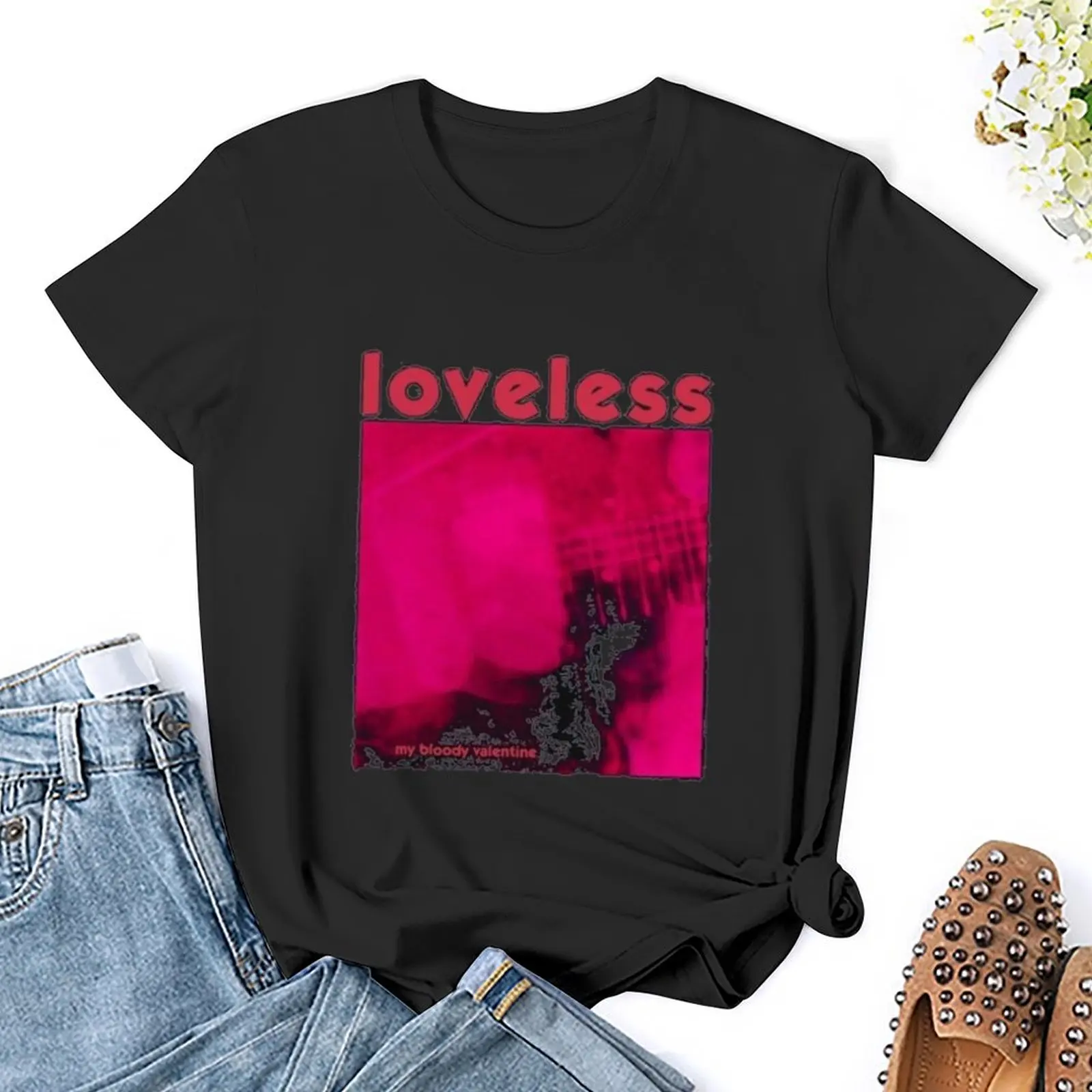 My Bloody Valentine Loveless par TheWiredStore футболка корейская мода женские милые топы эстетичная