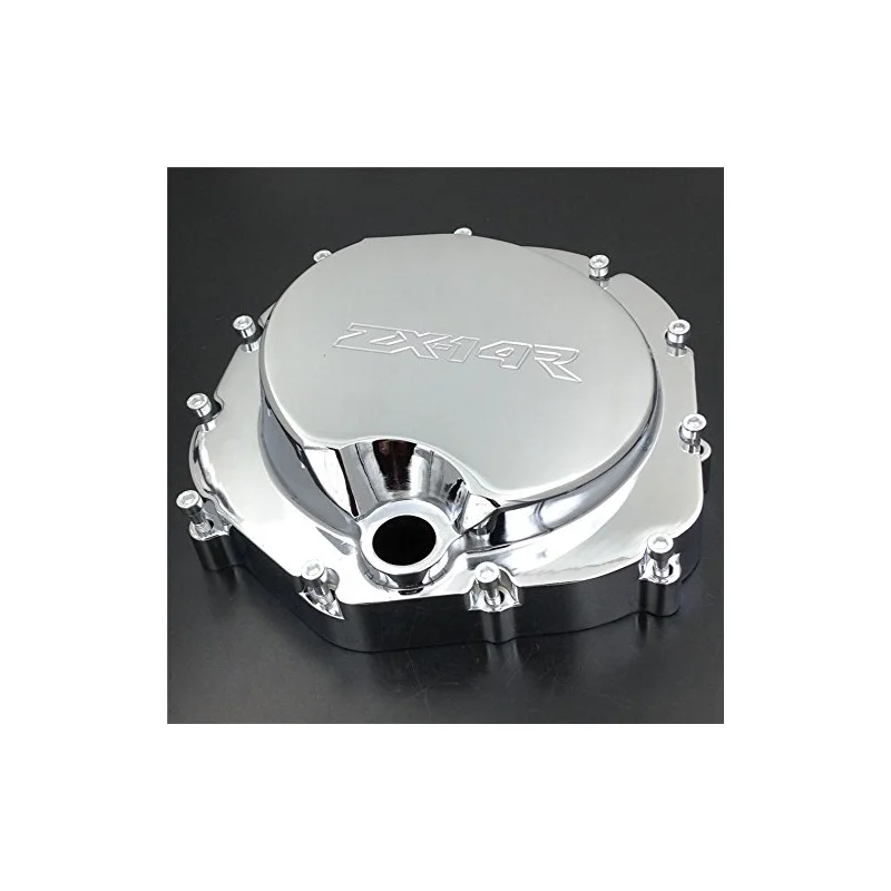 

Мотоцикл для Kawasaki ZZR1400 2006 2007 2008 2009 2010 2011 2012 2013 ZX14R двигатель мотоцикла статор крышка правая сторона серебро