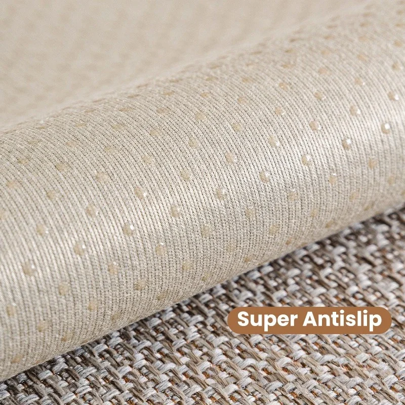 Чехол для дивана из хлопка и льна универсальный коврик Four Seasons однотонный