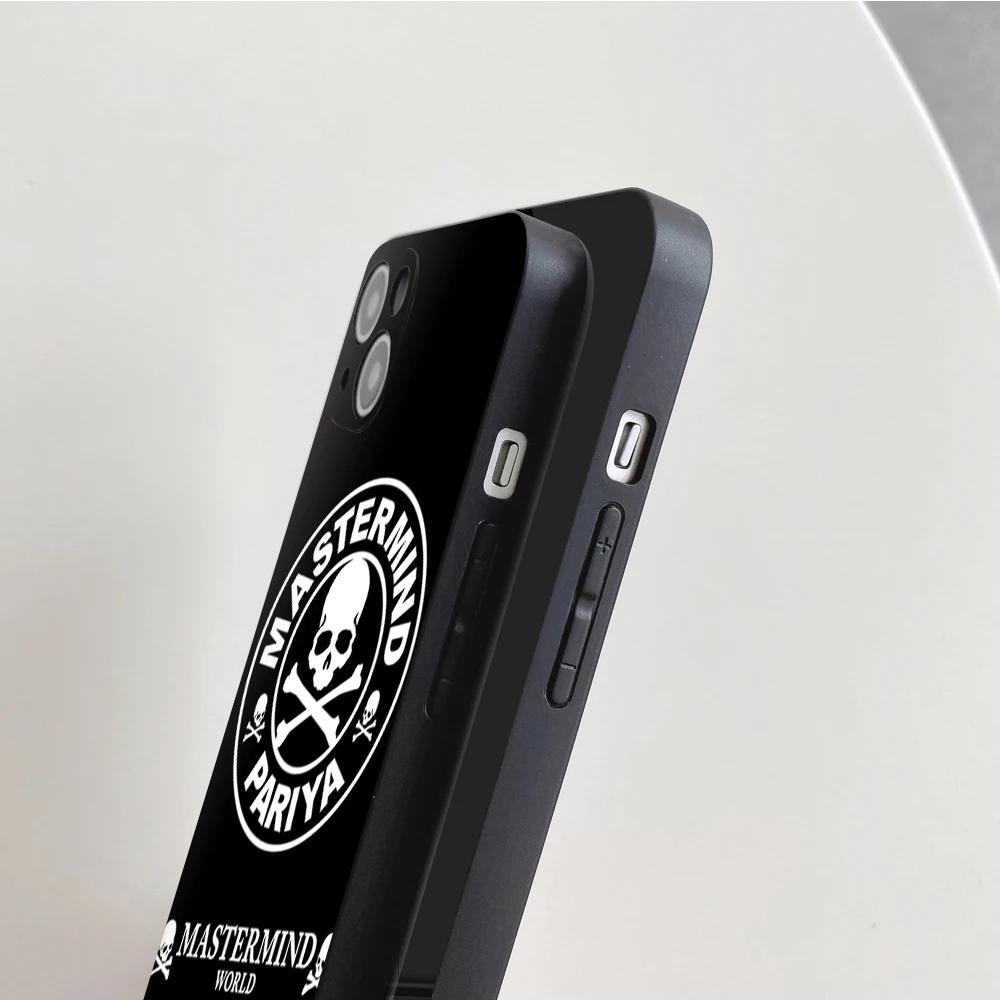 

iphone Design Trend Japan Mastermind Skull Phone Case FOR IPhone 13 11 12 Pro 8 7 Plus X Pro MAX XR XS MINI 14 13 Pro Covers