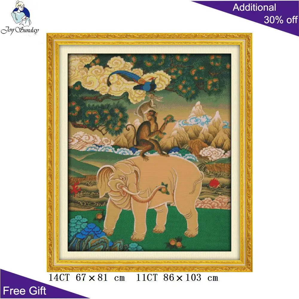 

Набор для вышивки крестиком Joy Sunday D616 14CT 11CT