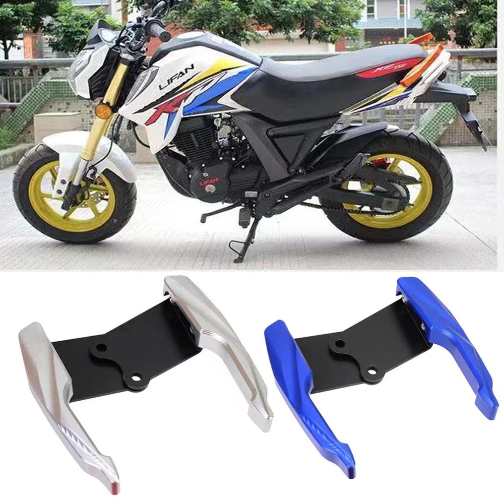 

Motorcycle Accessories Handrail Carrier Back Shelf Bracket For LIFAN KP MINI 150 KPR150 CBF150