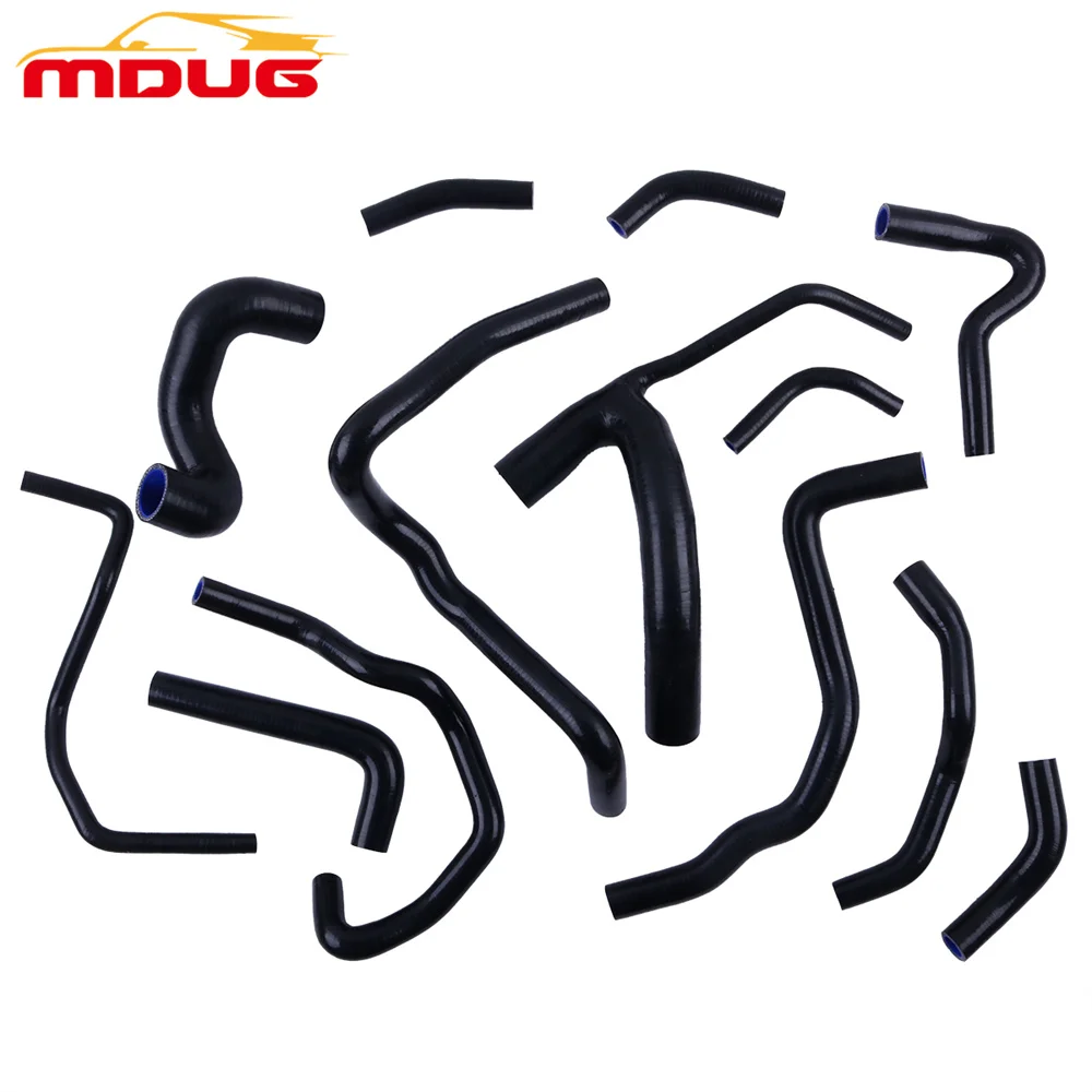 Подходит для Audi S4 B5/A6 Quattro 2.7 TT C5/Turbo V6 1997-2004 Силиконовый шланг охлаждающей жидкости