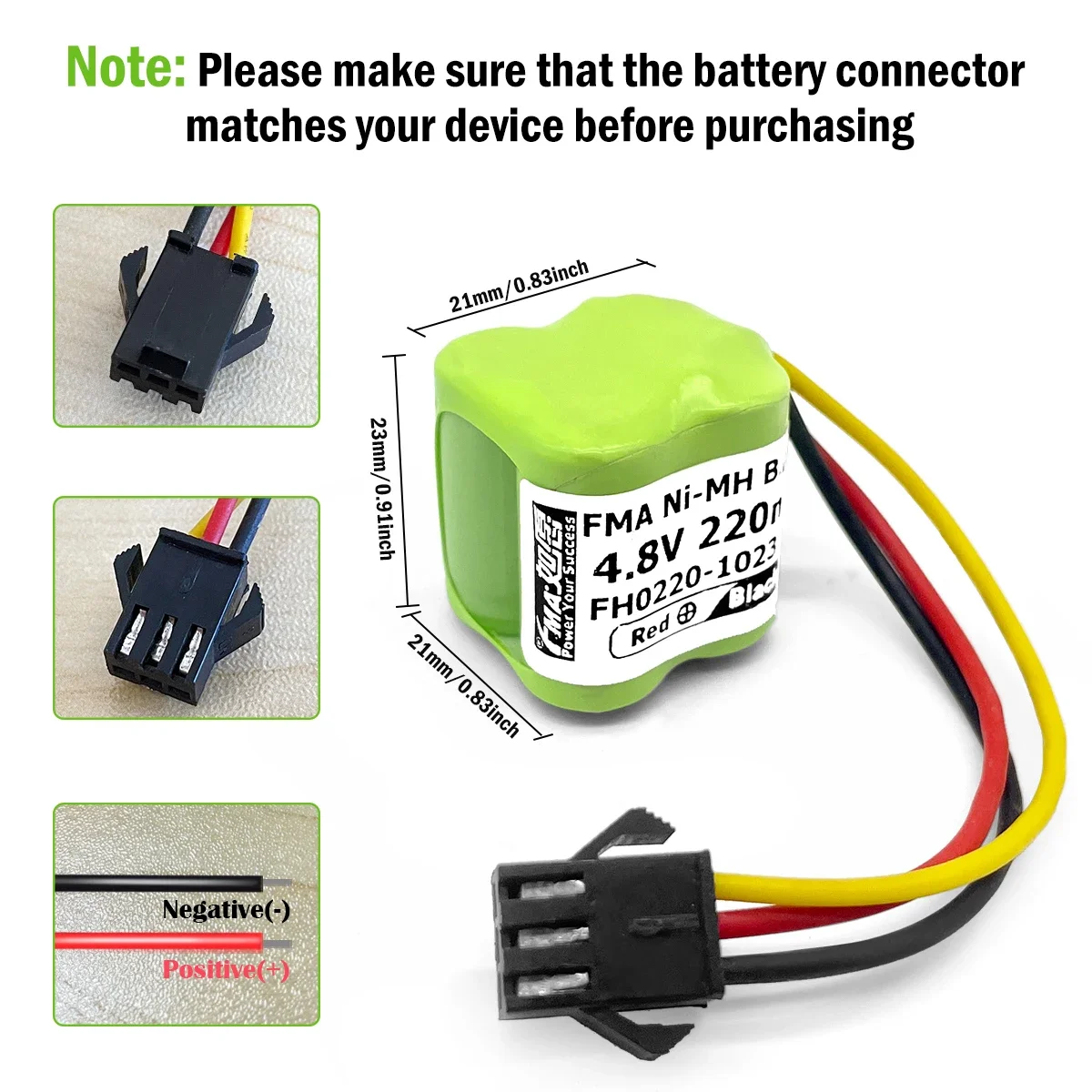 Аккумуляторная батарея 1/3AA4S 4 8 В 220 мАч для NIKKO AIR RACER P-51D Mustang RC