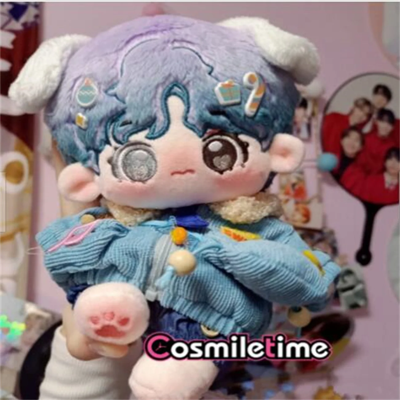 

Cute Kpop Star Kim Tae Hyung Soft Plush 20cm Doll Stuffed Toys Gifts Cosplay Children's Toys For Girl Anime Toys Figure Gifts