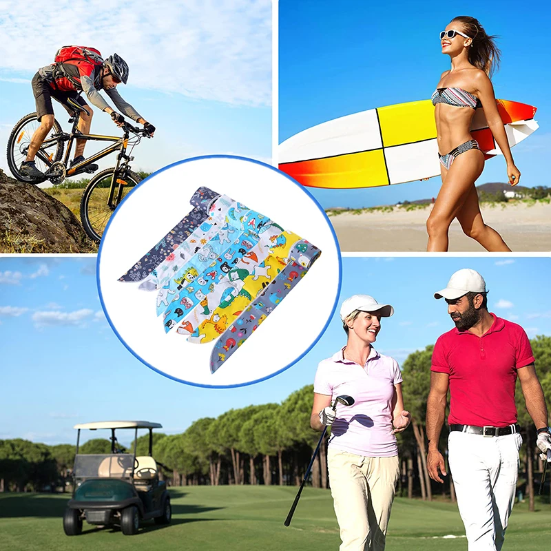 

5*100 см тонкий многофункциональный шейный охладитель головной шарф для тела охлаждающий Шарф Повязка На Голову Бандана на запястье полотенц...