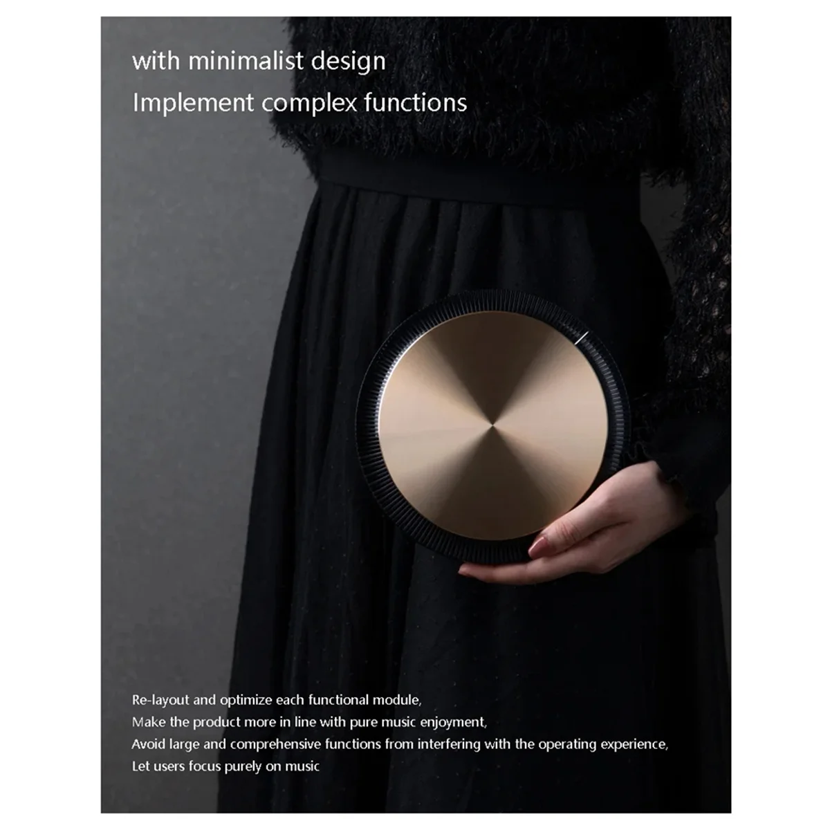 Портативный беспроводной Bluetooth-диск встроенный ASP черный