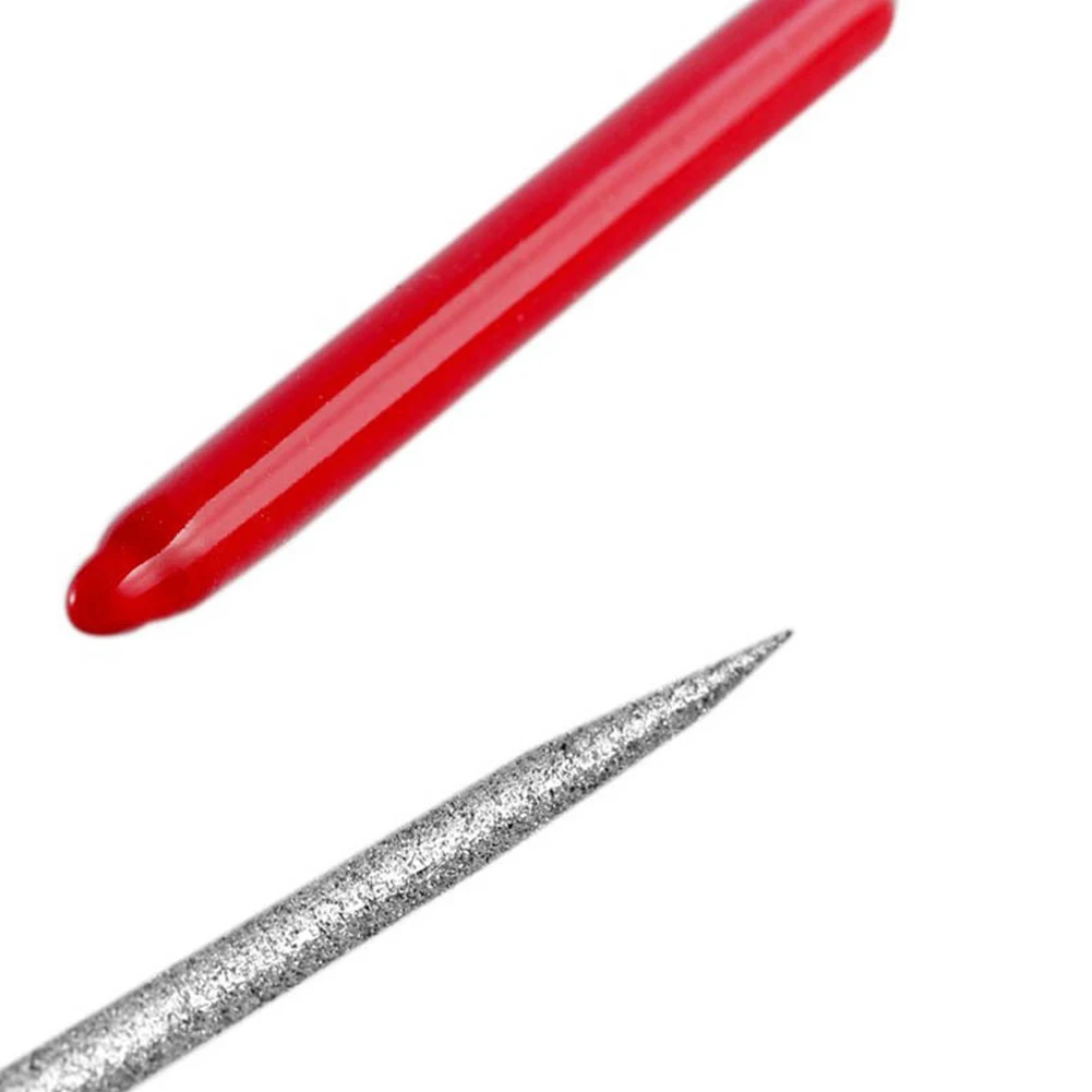 

15PCS Round Diamond Needle Files Cutting Repair For DIY Stone Ceramic Glass Jewelry Polishing Carving Diamond File 140mm