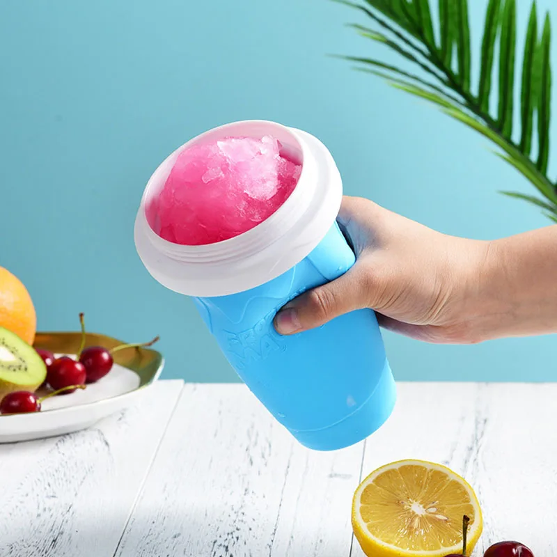 

Quick-Frozen Smoothies Cup Ice Cream Maker Silicone Squeeze Bottle Homemade Milkshake Slushy Shake Fast Cooling Smoothie Tools