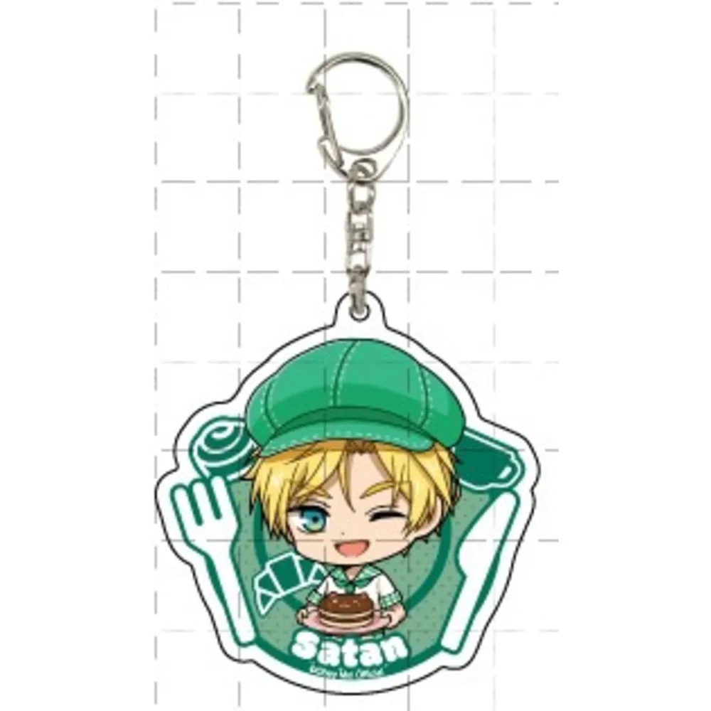 Игра 2-Obey Me брелок кукла аниме Mammon Belphegor Люцифер Левиафан Асмодеус Вельзеуб