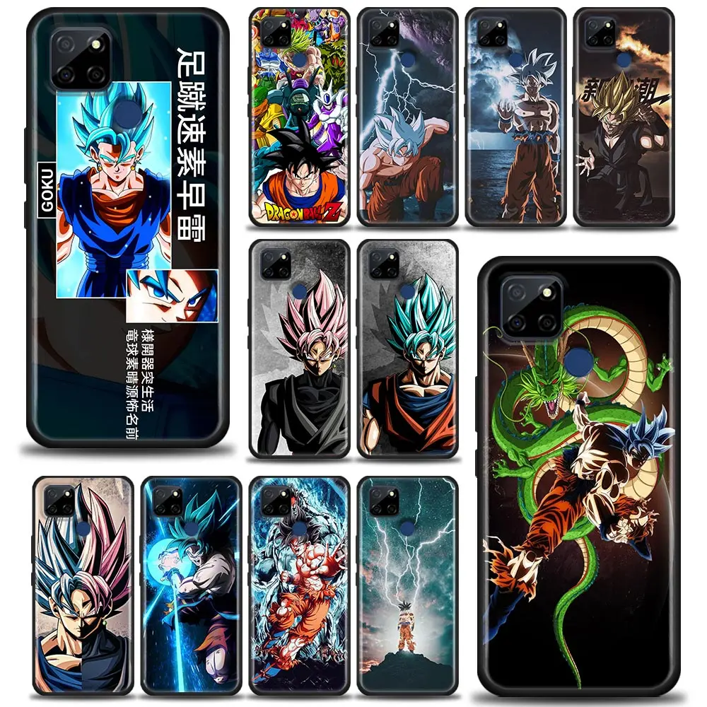 

Phone Case For Oppo A3s A5s A9 A15 A31 A63 A54 A52 Find X2 Reno 3 4 5 6 Pro 5G Silicone Back Cover Anime DragonBall Z Son Goku
