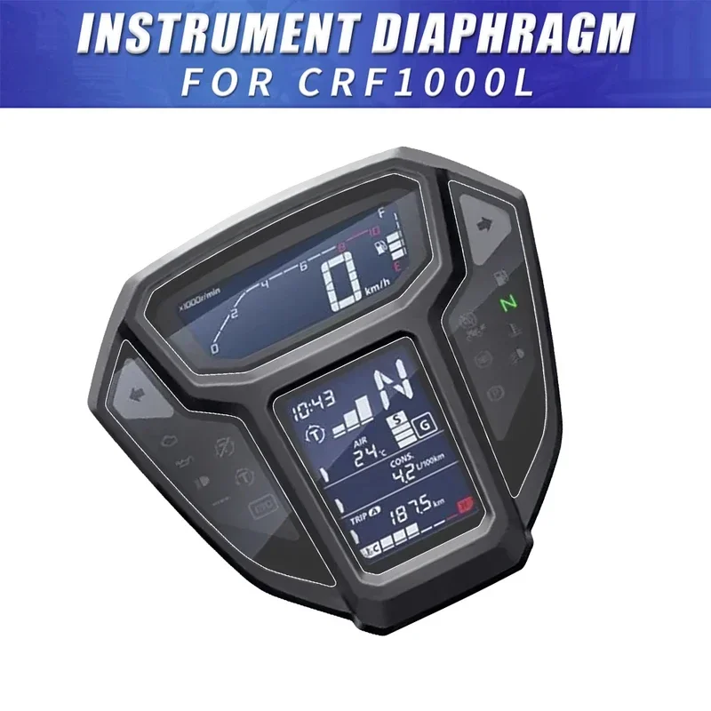 

Для Honda CRF1000L AFRICA TWIN CRF 1000 L 2015-2019 Защитная пленка для приборной панели мотоцикла, защитная пленка для экрана кластера от царапин