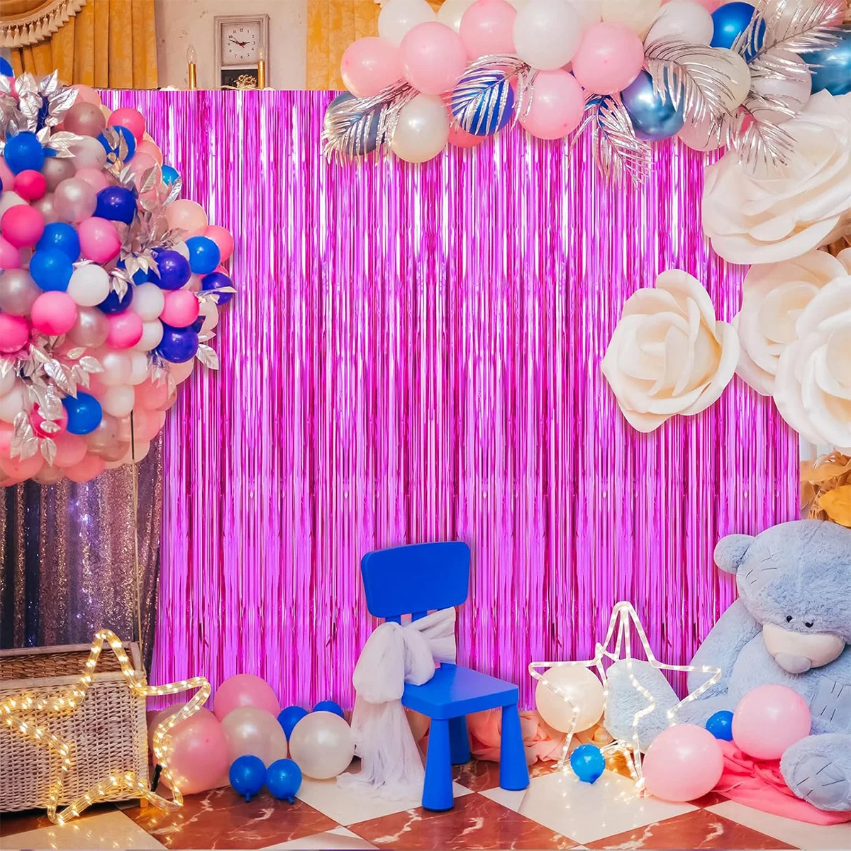 Шторка из пластика QIFU для вечеринки