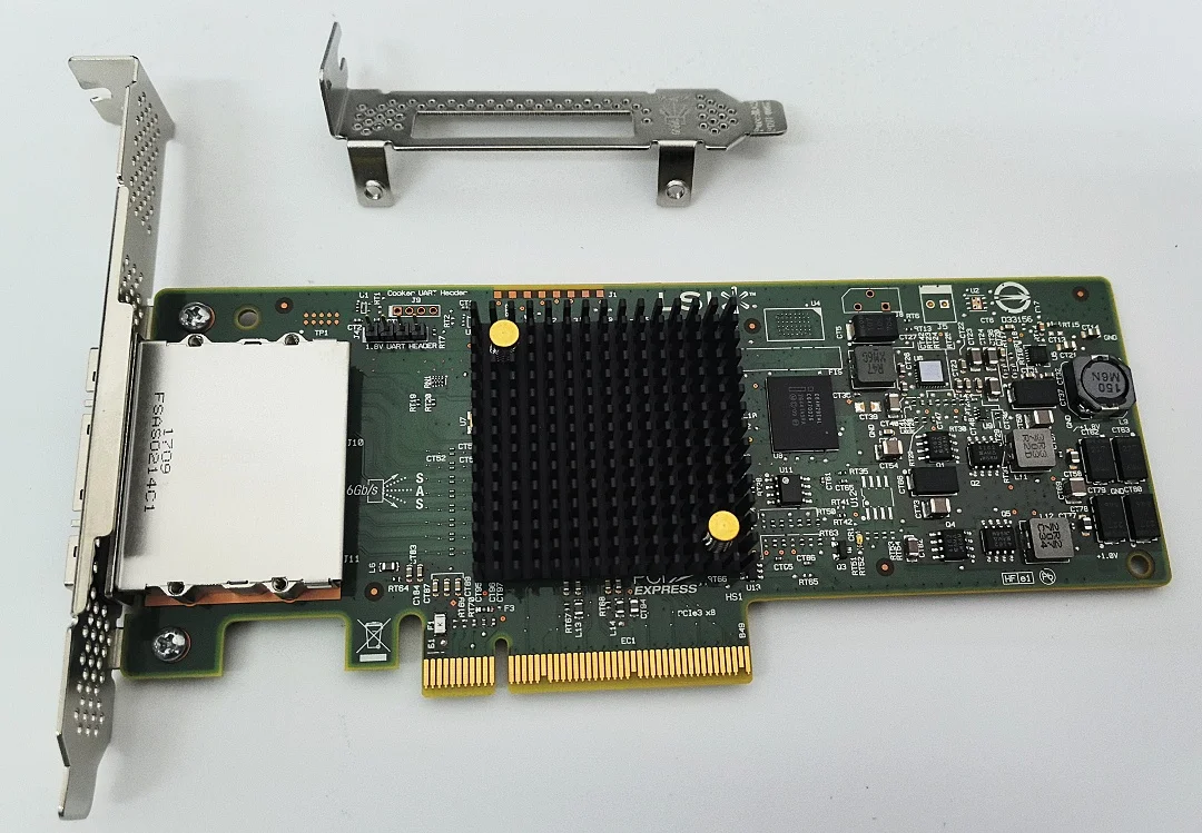 Плата расширения LSI 9207-8e / HP H221 660087 -001 650931 -B21 738191 8-портовый режим PCIe IT SAS9207-8e SAS 6