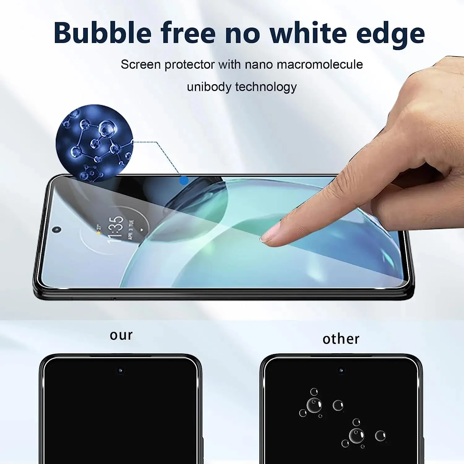 Закаленное защитное стекло 9H для Motorola Moto G04 G04S 5G 2/4Pcs HD