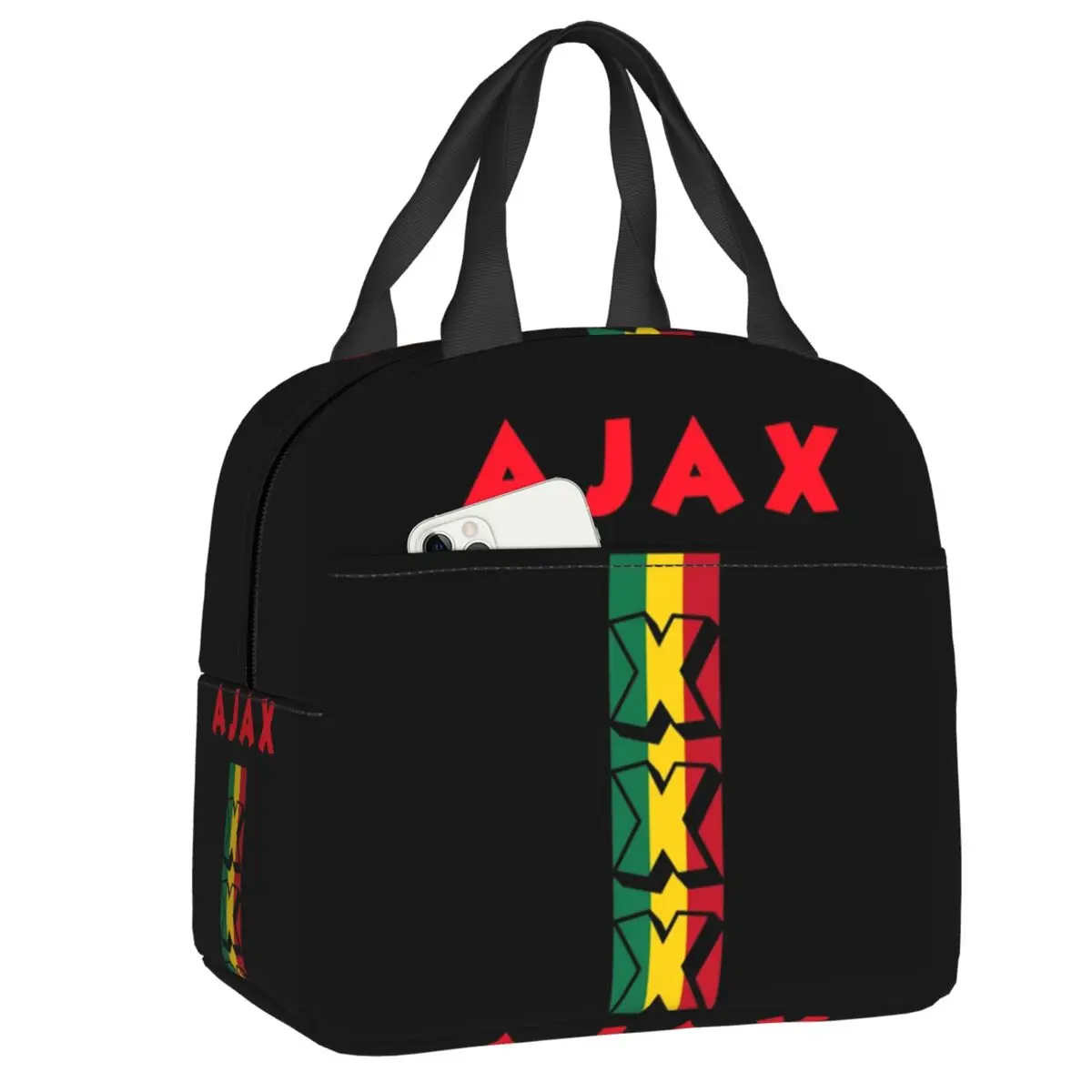 

Ajax Bob Marley Изолированные сумки для завтрака для кемпинга путешествий Три птицы водонепроницаемый охладитель термальный Ланч-бокс для женщин...