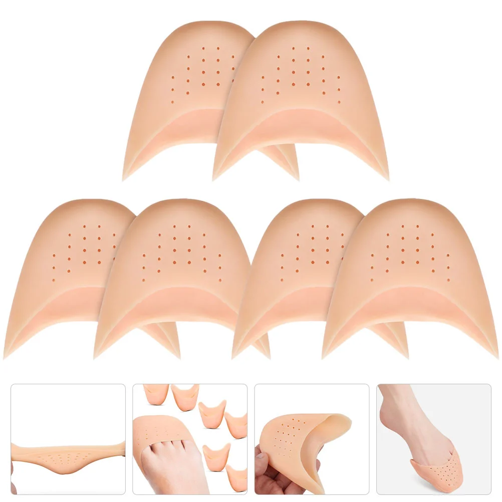 

Toe Pouch Protector Sleeve Cover Multi Resistant Wear Breathable Function Use Accessory Daily Ballet Compact Professional