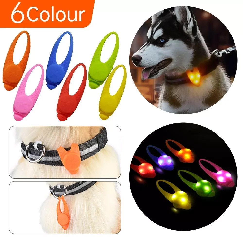 

2023NEW Pet Dog Pendant With Collar Led Cat Dog Collar Personalized Dog Tag Led Night Light Pendant Collar Accessories