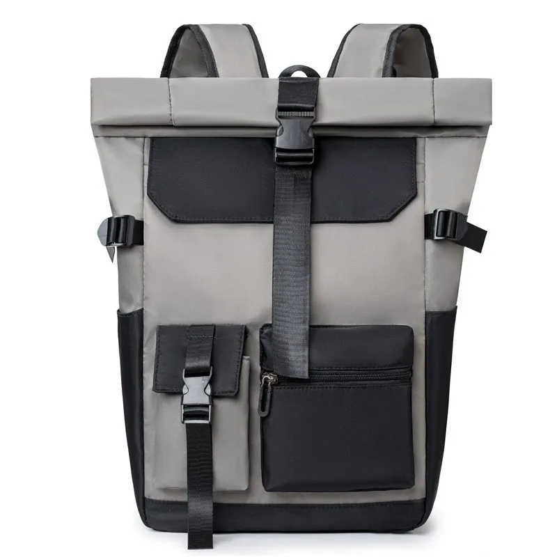 

Travel Antitheft School Fashion Leisure Large Youth Man Bag Rucksack Backpack Capacity Men Trend Knapsack Oxford Multifunctional