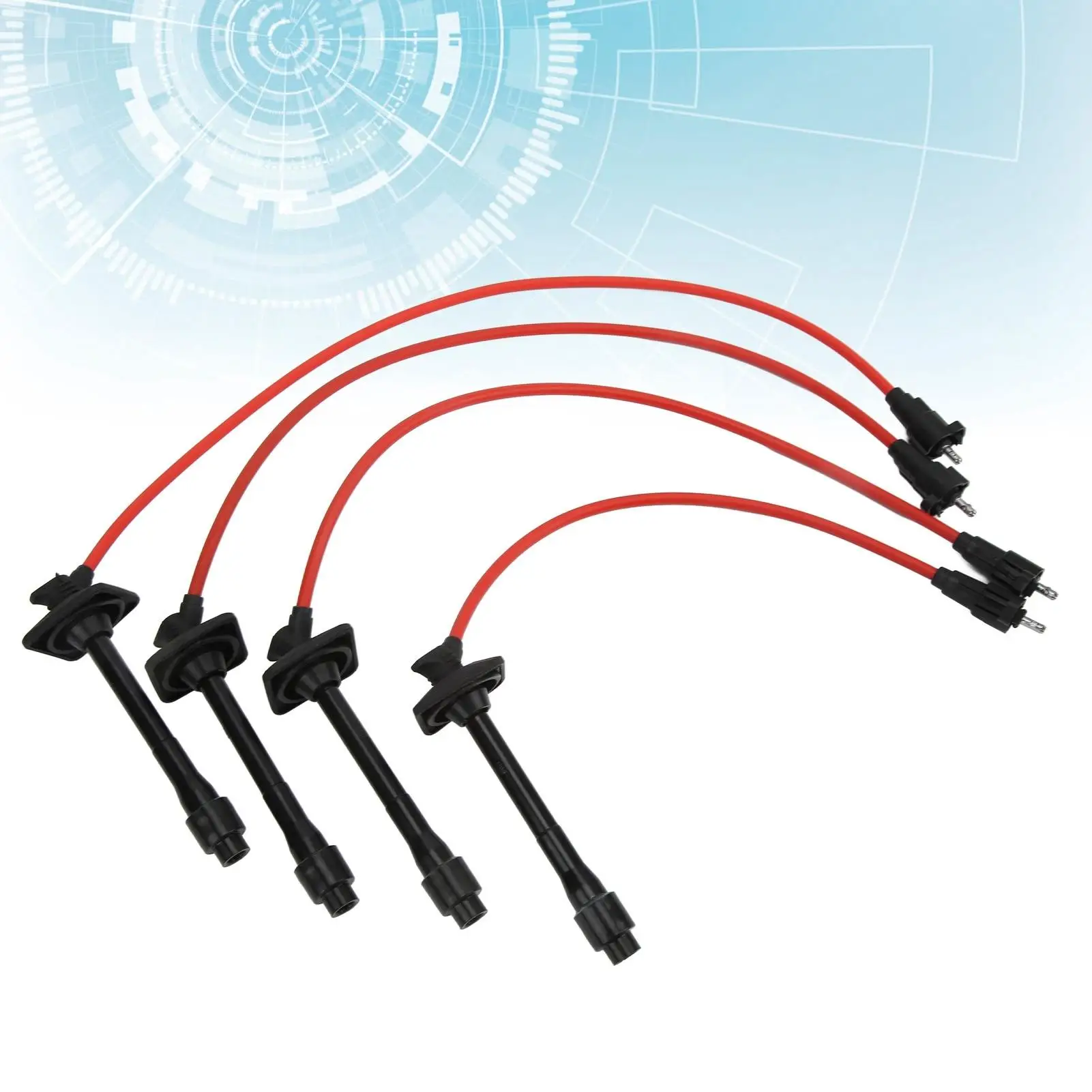 4 шт./компл. набор проводов для свечей зажигания комплект кабелей 90919-22400 замена