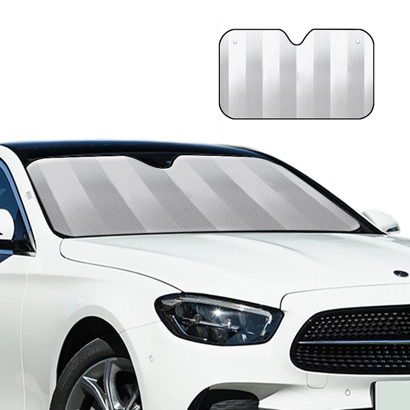 

145*70cm car sun visor anti-ultraviolet sunshade sunshade film windshield sunshade universal picnic mat