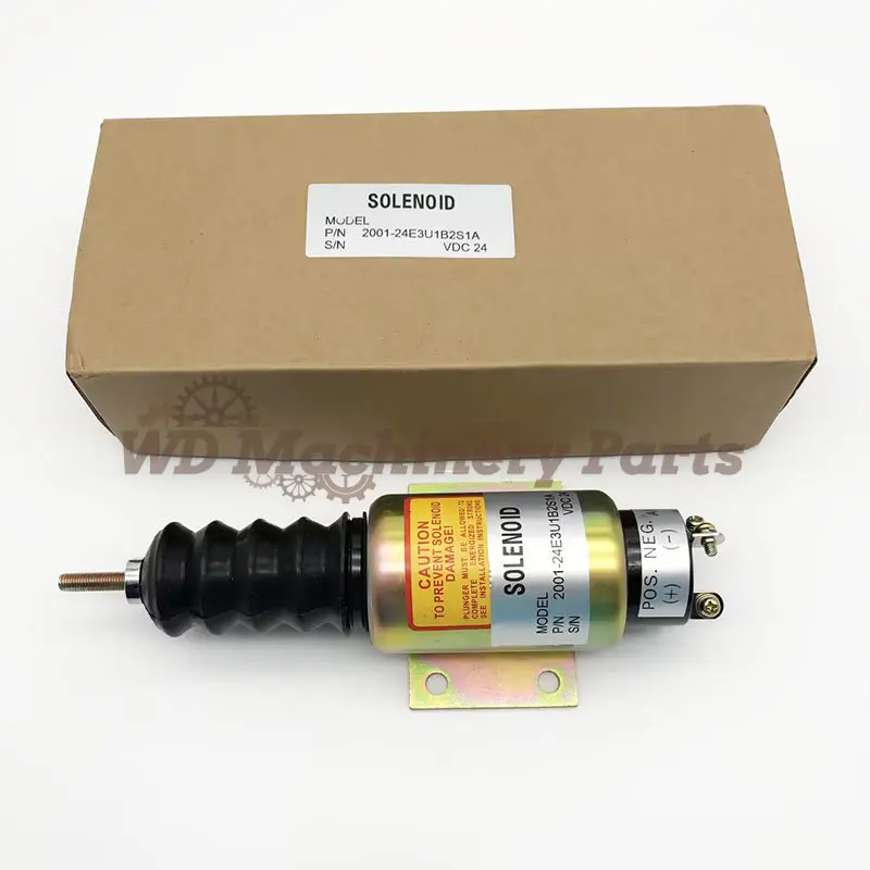 

24V 2001-24E3U1B2S1A 2000-4523 3 Terminals Shut off Solenoid Valve for Woodward
