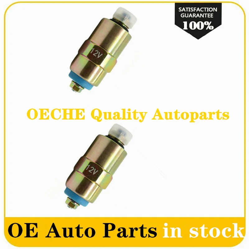 Соленоид отсечки подачи топлива 7167-620A 7167-620B 7185-900 Вт 9009-049 для DPA DPS CAV LUCAS 12 В 2 шт.