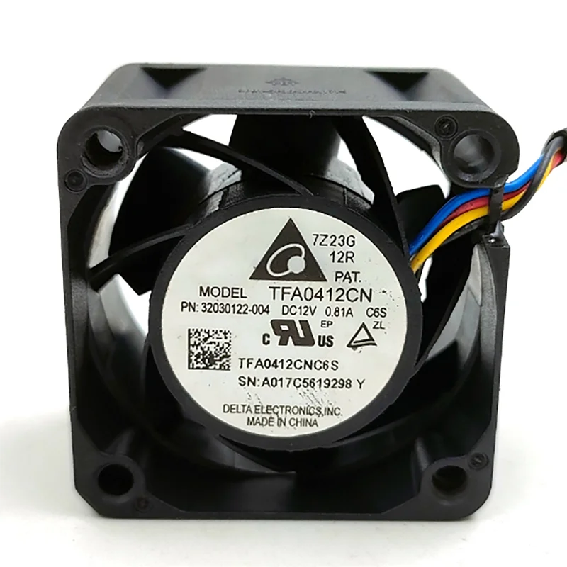 Вентилятор охлаждения для 4028 DC12V 0 81A 8200 об/мин 4-проводной