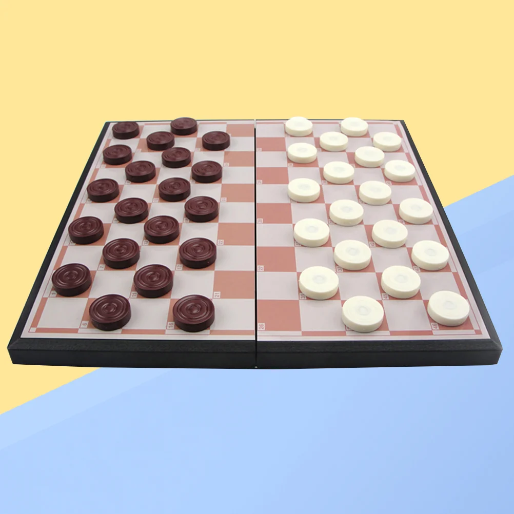 

International Draughts Chinese Checkers Chess Board Adults Aldult Parent-child Magnetic Toys