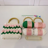 veryme diy handmade knitting womens handbag 2022 summer fashion female small purse luxury designer ladise tote sac a main femme