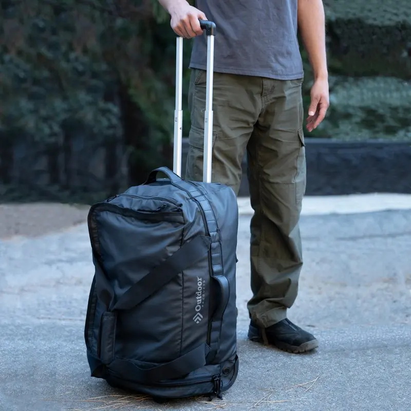 Outdoor Products 43 Ltr Red-Eye Duffel Bag, Black, Unisex