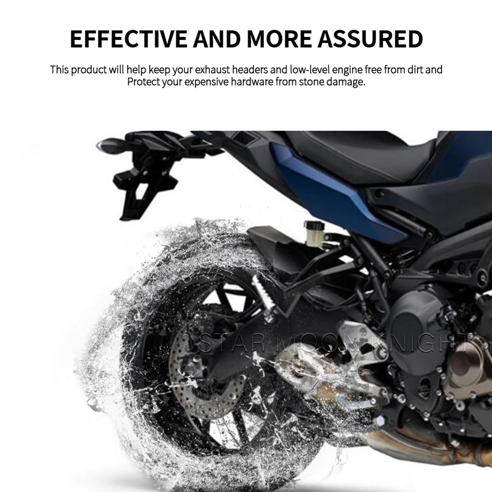 Фото Для Yamaha Tracer 900 Tracer 900 GT 2018-2020 удлинитель заднего крыла мотоцикла, удлинитель Hugger №2