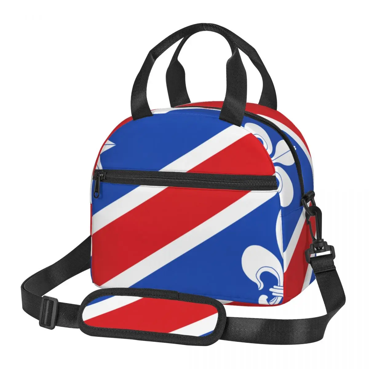 

Portable Lunch Bag Bandera De Motilla Del Palancar Insulated Cooler Bag Thermal Food Picnic Lunch Bag for Women Kids