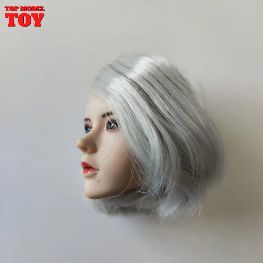 SET017 1/6 NieR 2B голова девушки с повязкой на глаза для волос подходит 12 дюймов TBL