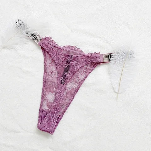Fashion Letter Rhinestone Seamless Lingerie Pink Women Panties Comfort Plus Size Bra Push Up Sexy Underwear Thong Intimates