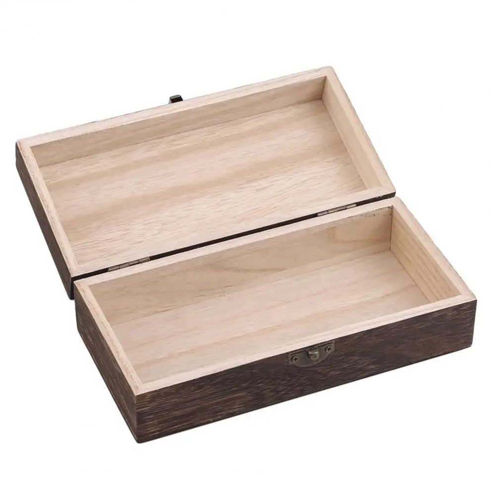 

Jewelry Box Fashion Handcrafted Lightweight Trinket Case Large Capacity Natural Trinket Case