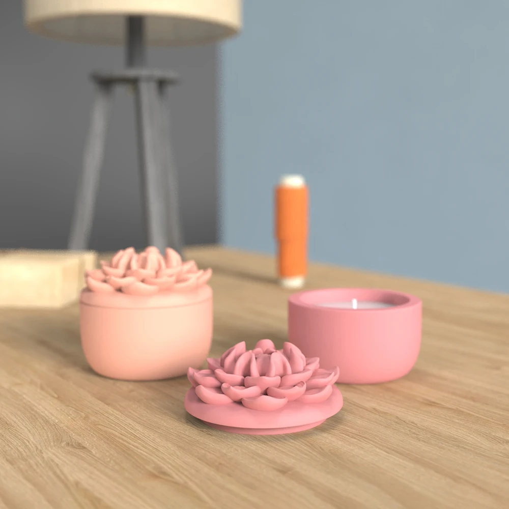 Новинка 2024 Цветочная крышка банка для свечей искусственный пластырь и сделай сам