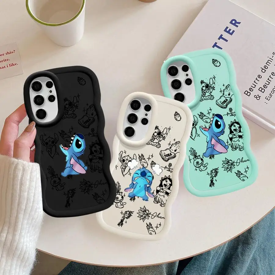 Чехол для телефона Stitch The Baby Xiaomi Redmi 12 12C 13C 5G 13 4G A1 A2 Plus 8 9T 10 Poco X3 NFC Pro X5 Bumper Cover