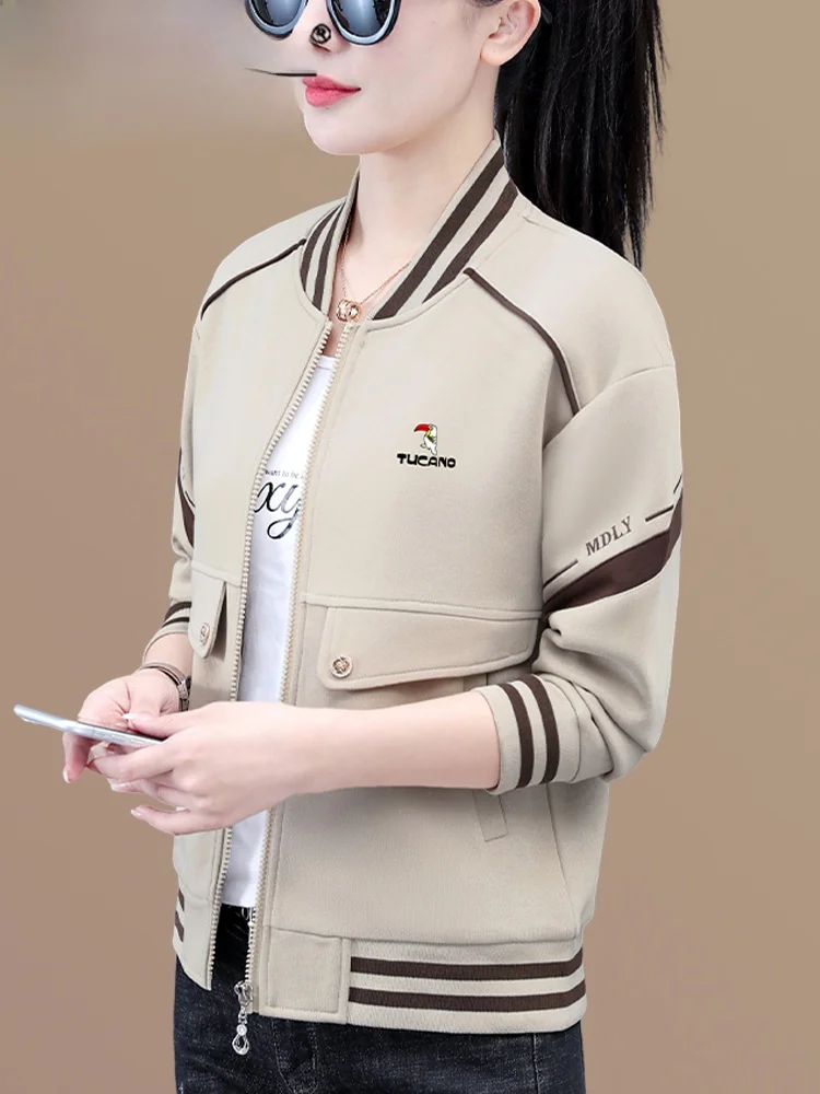 Бренд Woodpecker бейсбольная форма верхняя одежда для женщин весна и осень 2024 новая