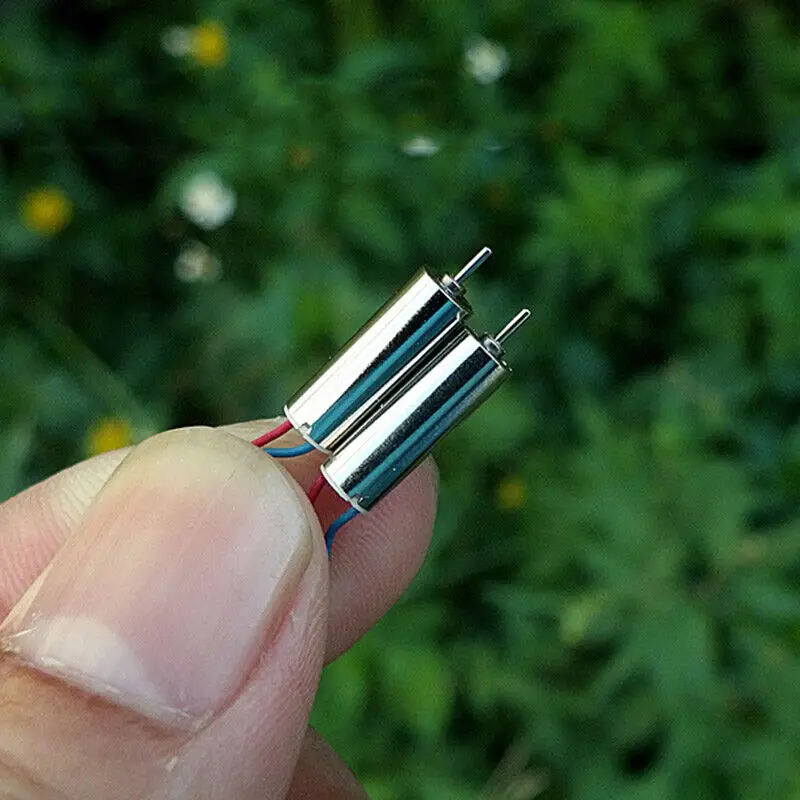 5 шт. микро 0412 мотор без сердечника постоянного тока 3,7 в 68000 об/мин высокоскоростная сильная Магнитная модель радиоуправляемого квадрокоптера