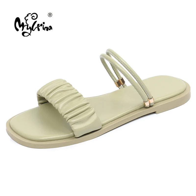 

Women Slippers Casual Open Toe Summer Shoes Flip Flops Low Heels Beach Slides Plus Size Sandals Shoes Female Comforty Flats