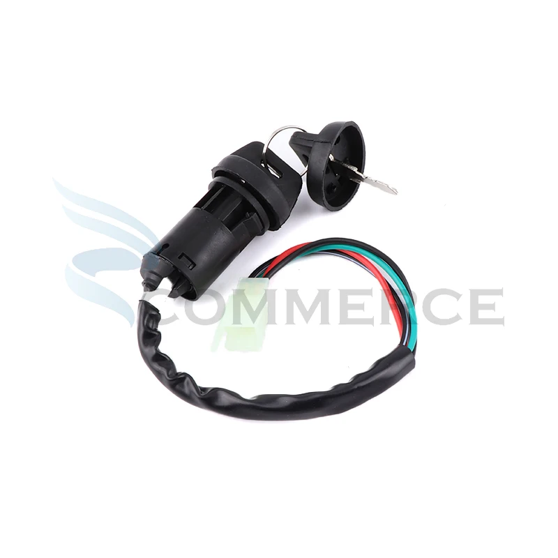 4 провода с 2-мя клавишами зажигания для суперкарманного кроссового велосипеда ATV
