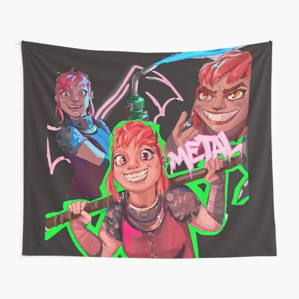 Blanket Decoration Mat Colored Hanging
