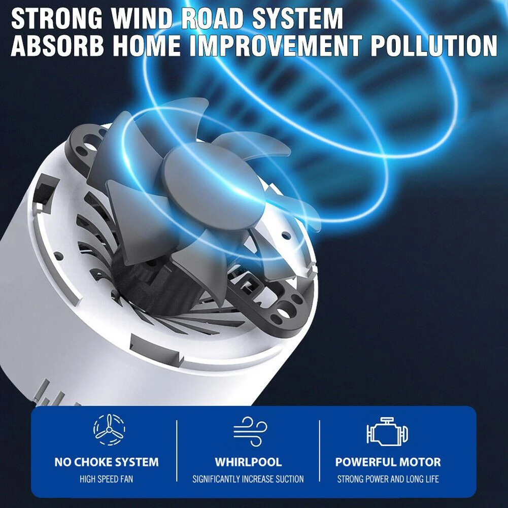 

Air Eliminator Air Purifier Assembly Fitting Home Large Office Part Replacement Room USB Cable 12.5x8cm Durable
