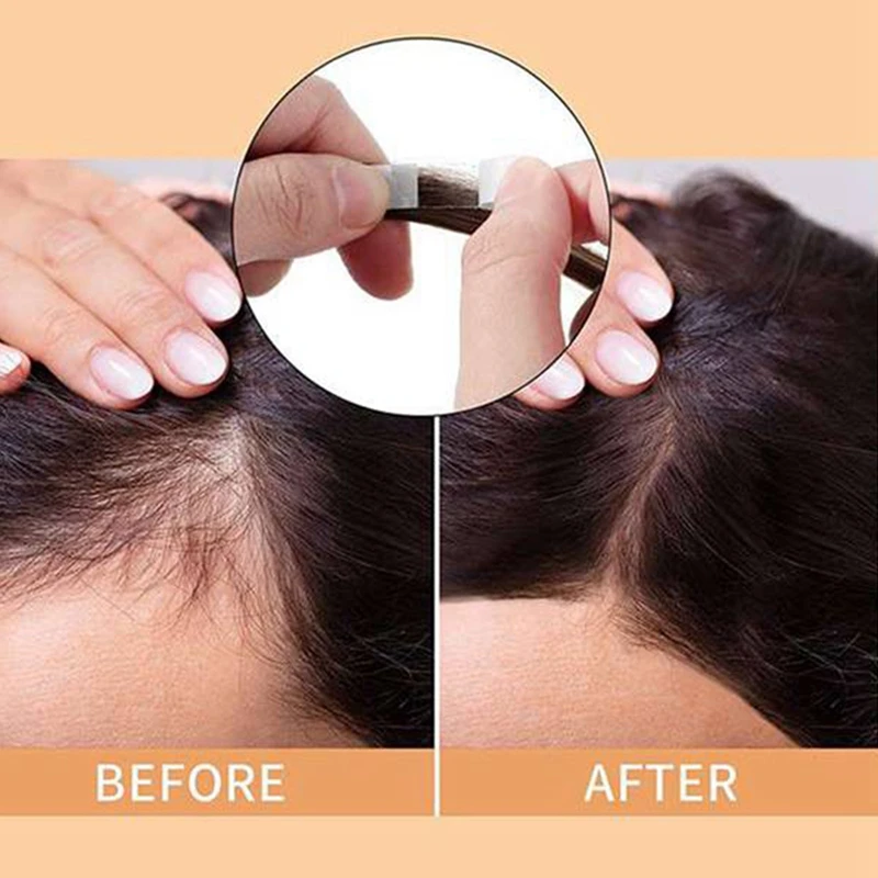 

36 шт./упаковка, двусторонние клейкие ленты для наращивания волос